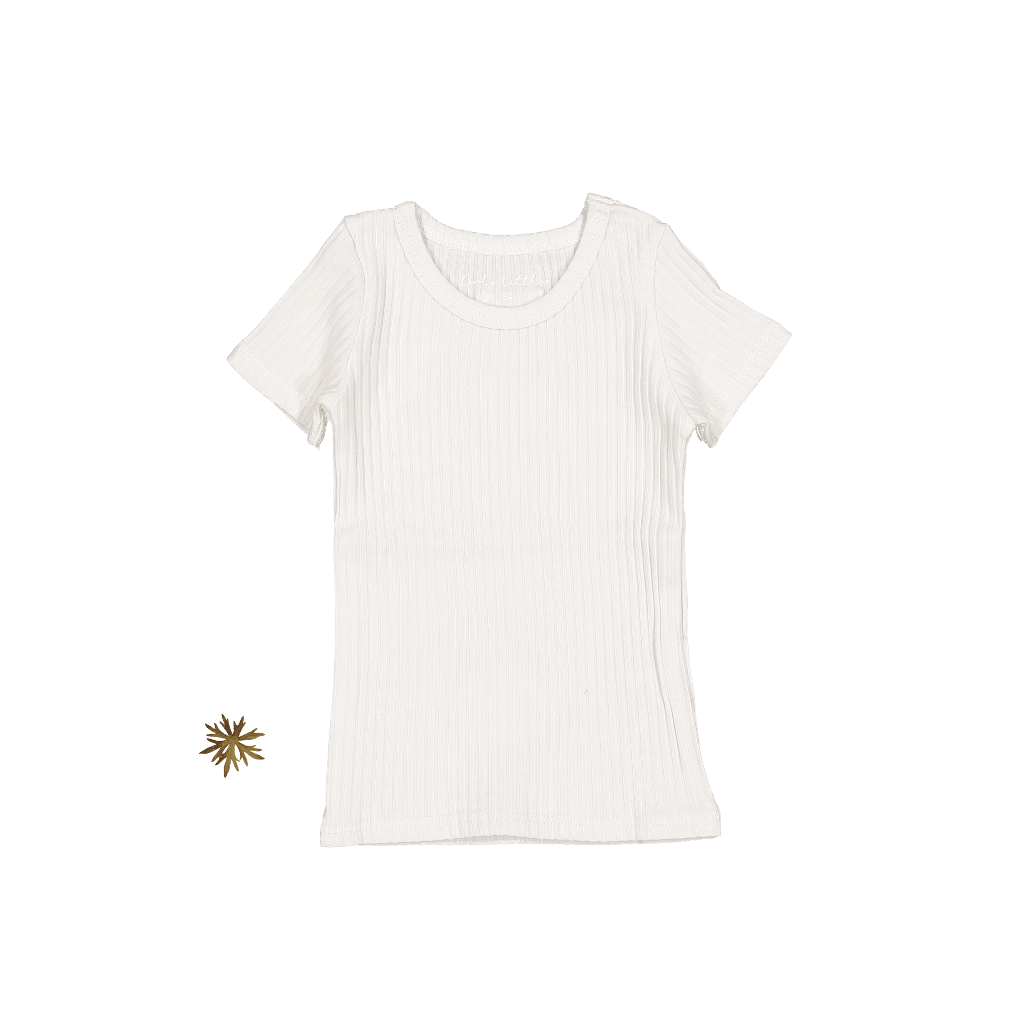 The Short Sleeve Tee - Pearl Short Sleeve Tee Lovely Littles   