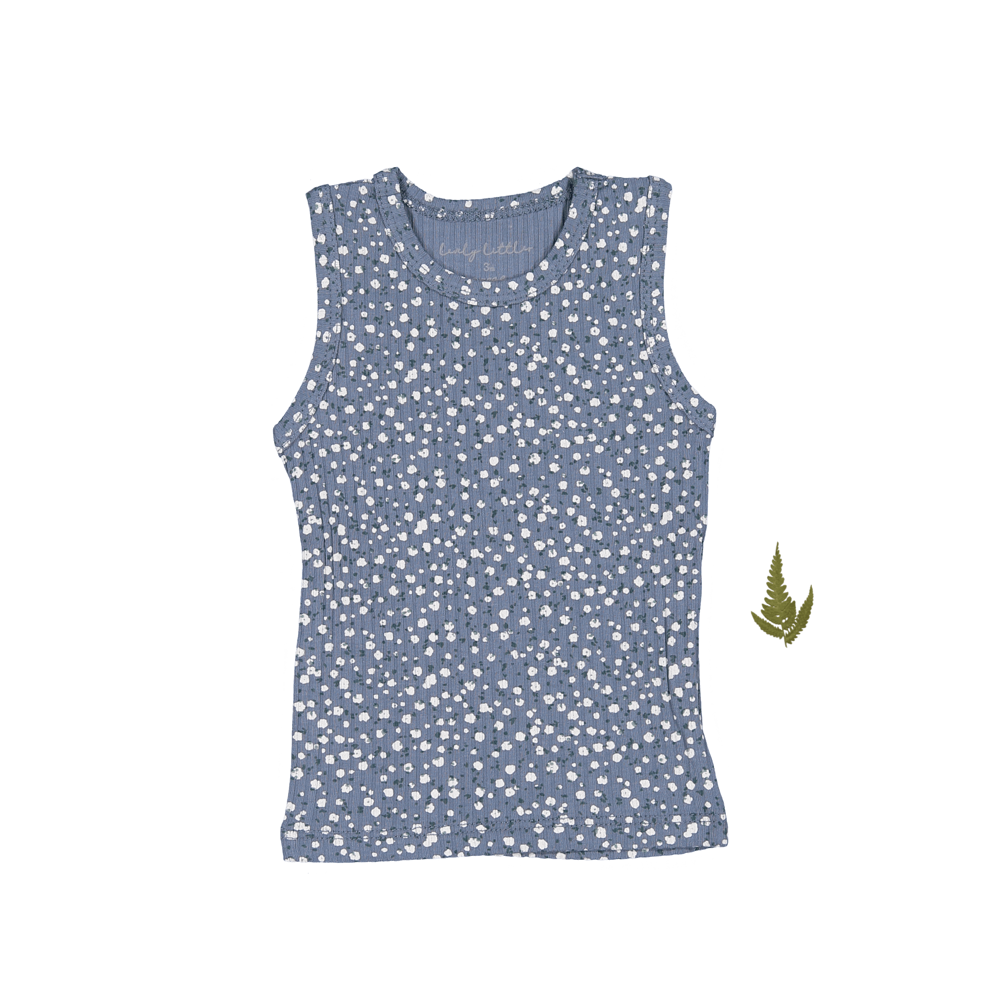 The Printed Tank - Midnight Bud Tank Lovely Littles   