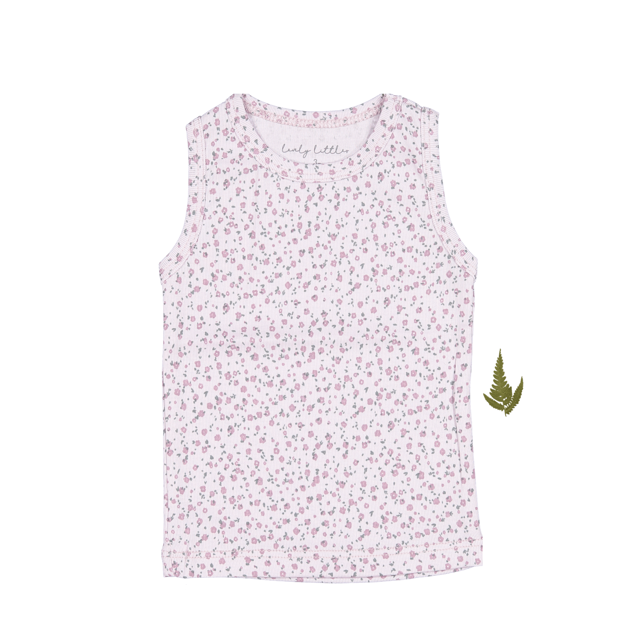 The Printed Tank - Lilac Bud Tank Lovely Littles   