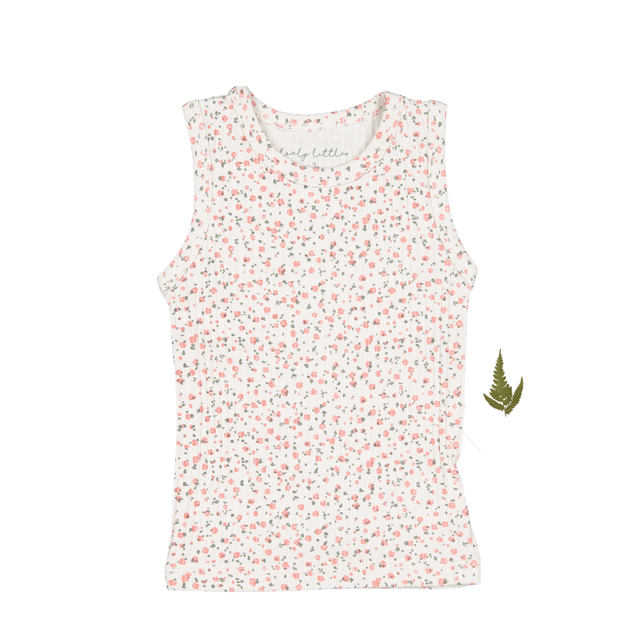 The Printed Tank - Pearl Bud Tank Lovely Littles   