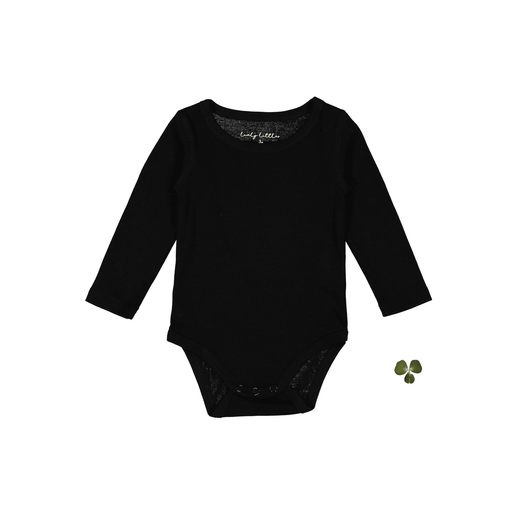 The Long Sleeve Onesie - Black