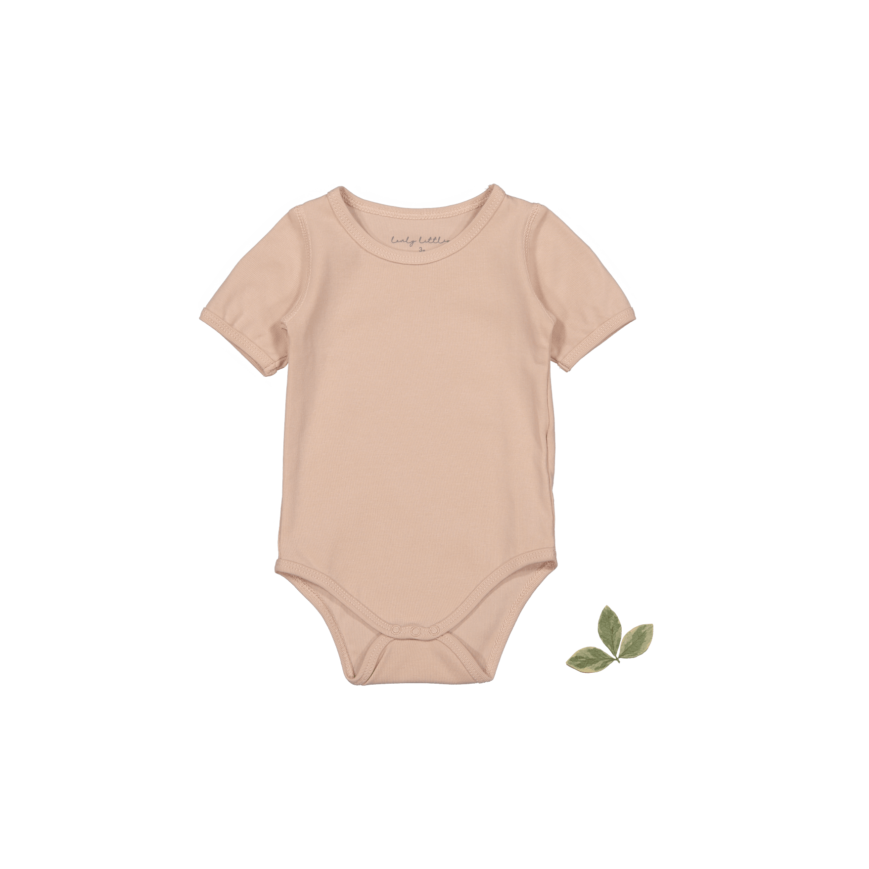 The Short Sleeve Onesie - Blush Short Sleeve Onesie Lovely Littles   