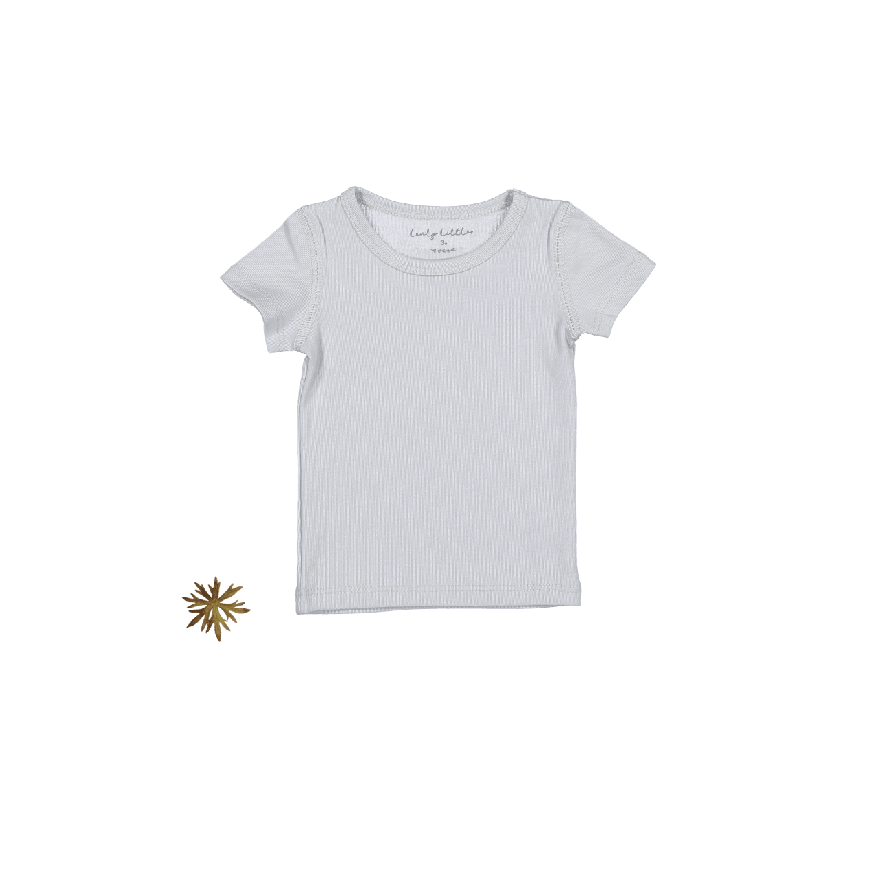 The Short Sleeve Tee - Cloud Short Sleeve Tee Lovely Littles   