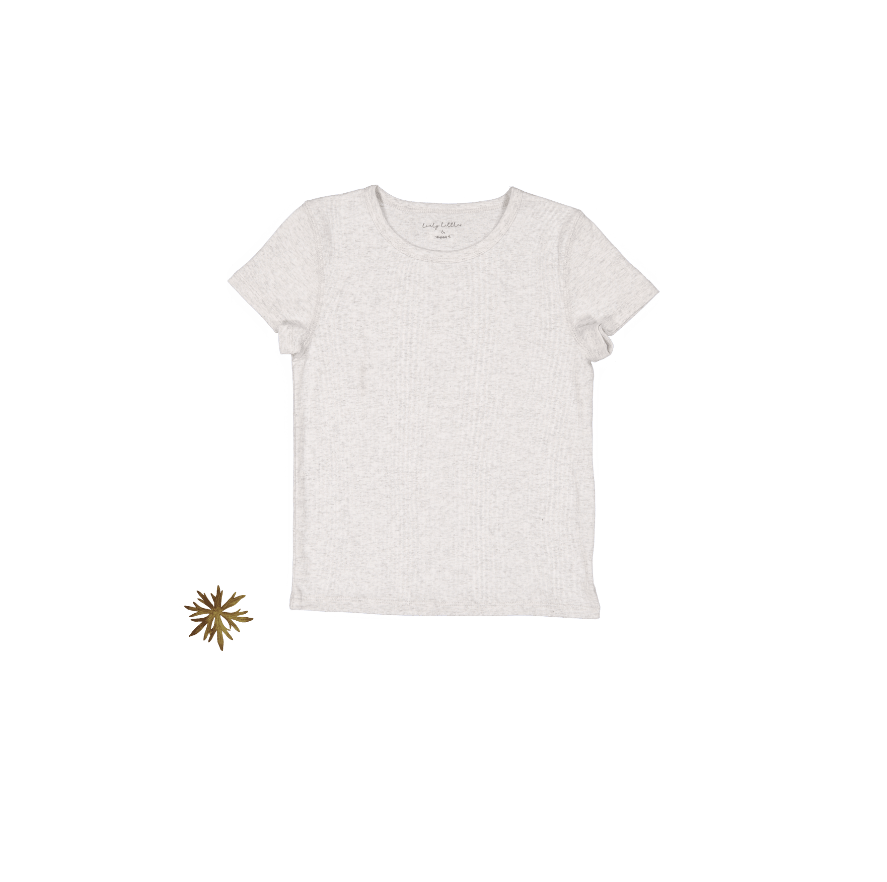 The Short Sleeve Tee - Oatmeal Short Sleeve Tee Lovely Littles   