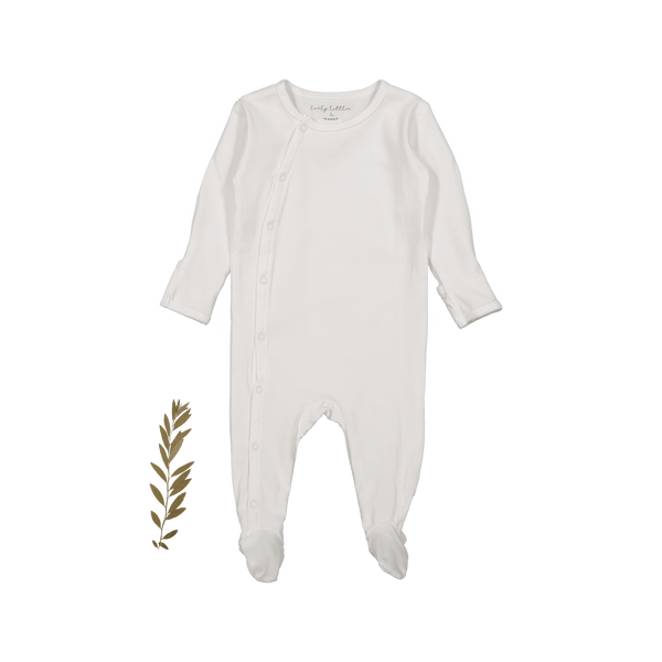 The Snap Romper - White