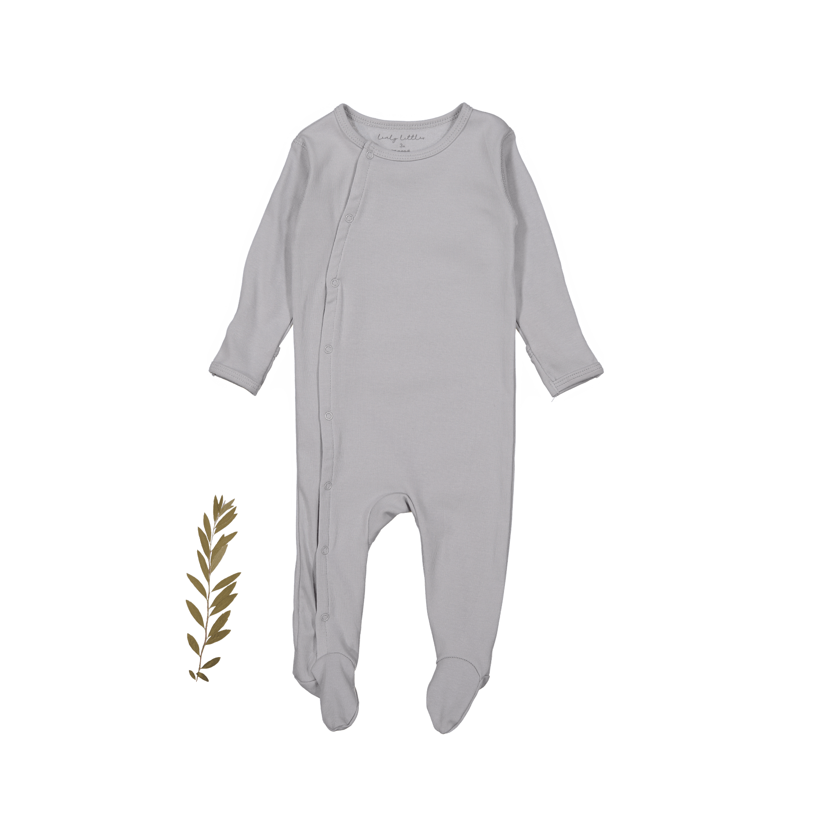 The Snap Romper - Cloud Front Snap Romper Lovely Littles   