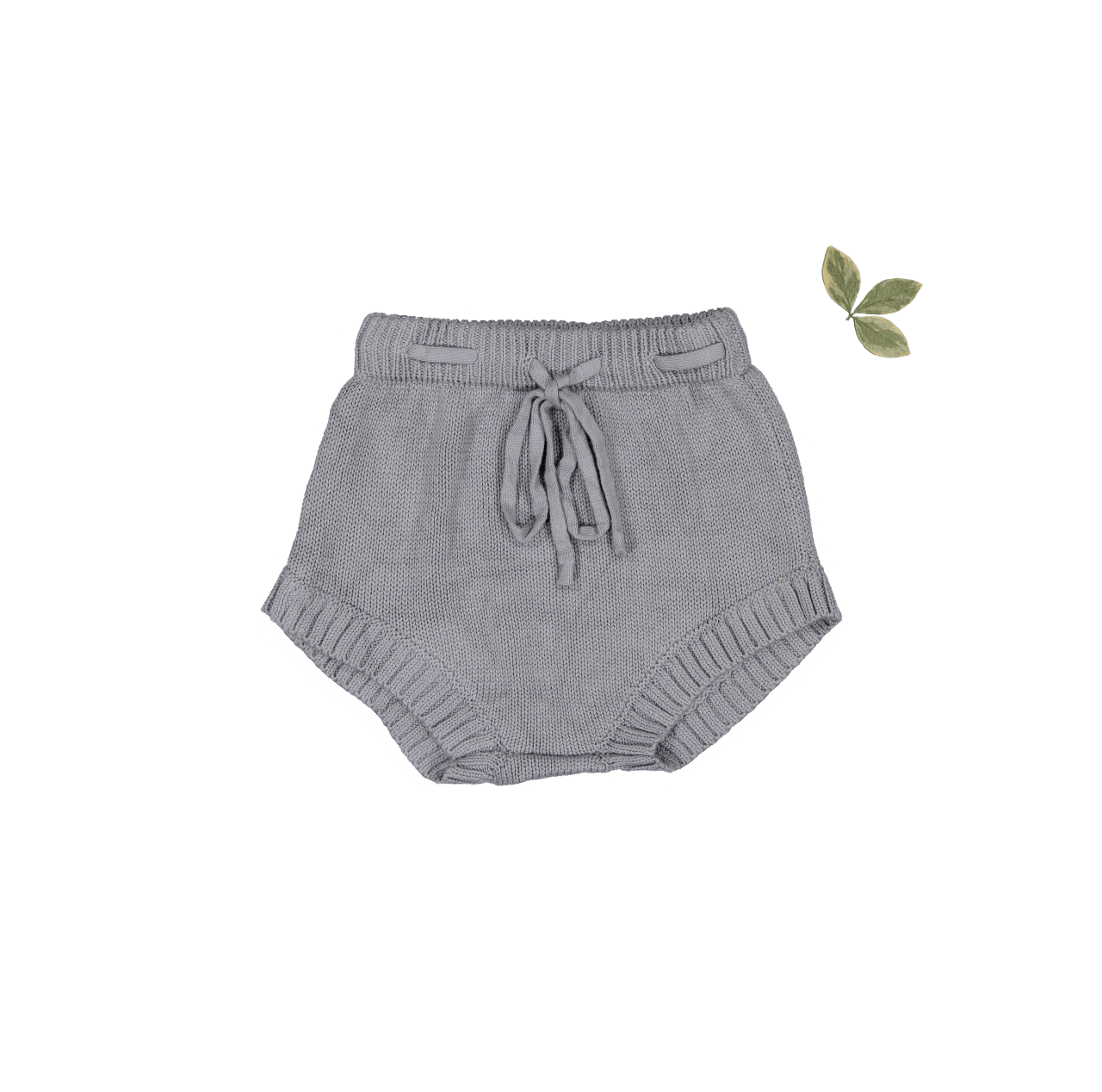 The Chunky Knit Bloomer - Slate Knit Bloomer Lovely Littles   