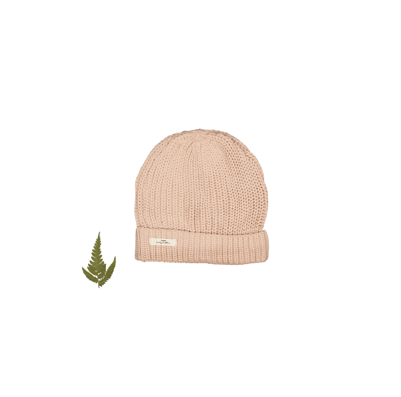 The Chunky Knit Hat - Blush Knit Hat Lovely Littles   