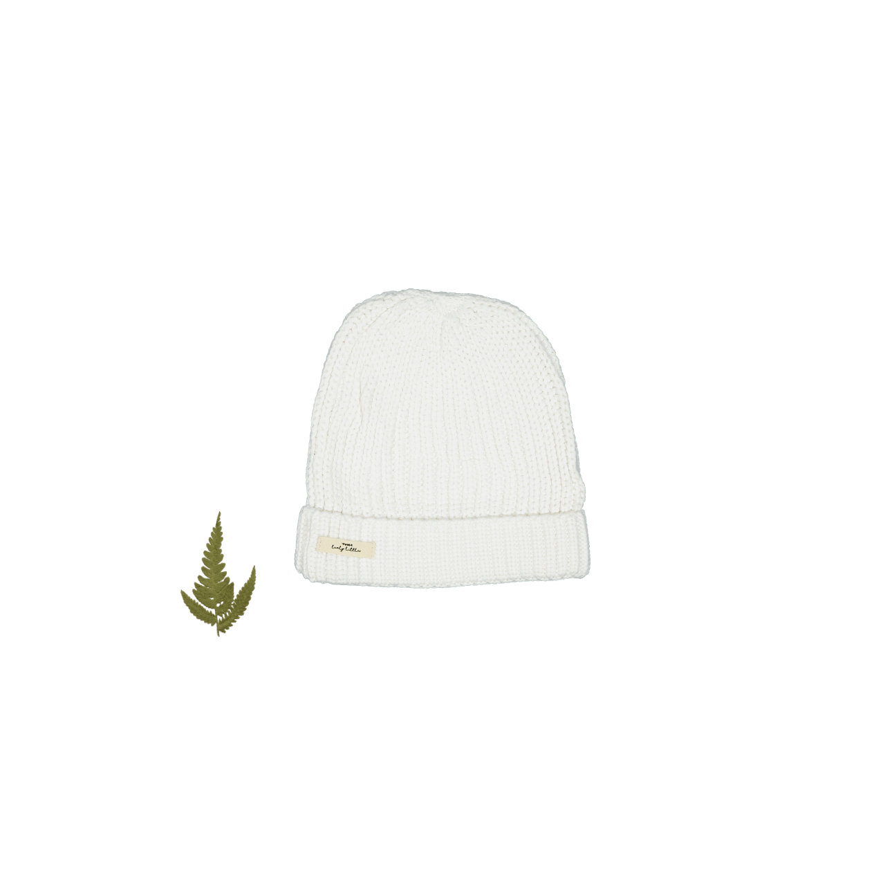 The Chunky Knit Hat - White Knit Hat Lovely Littles   