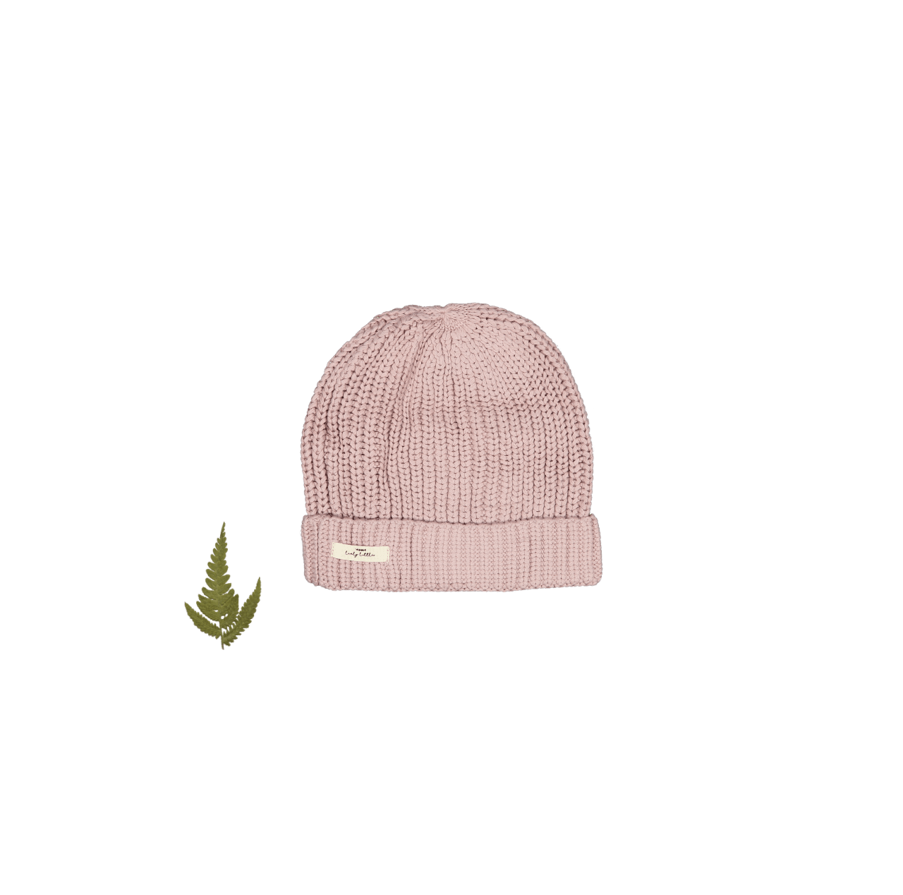 The Chunky Knit Hat - Mauve Knit Hat Lovely Littles   