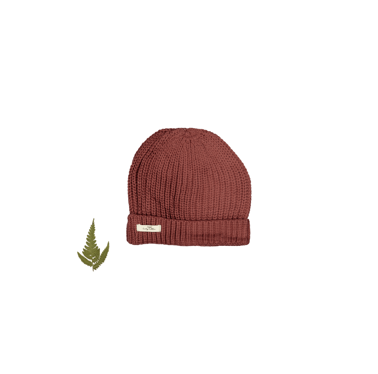 The Chunky Knit Hat - Rosewood