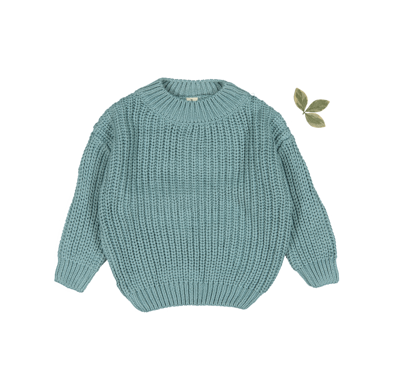 The Chunky Knit Sweater - Ocean Knit Sweater Lovely Littles   