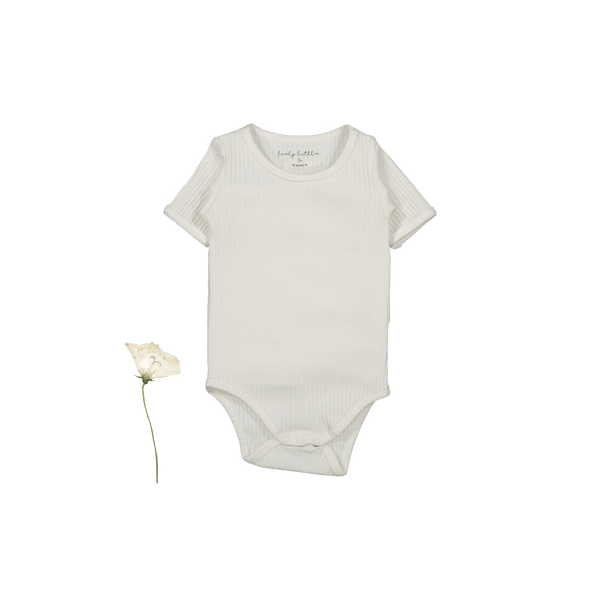 The Short Sleeve Onesie - Bone