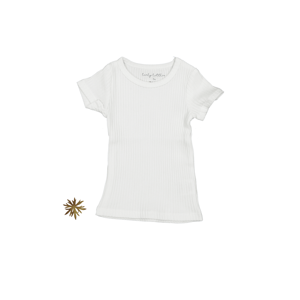 The Short Sleeve Tee - Bone Short Sleeve Tee Lovely Littles   