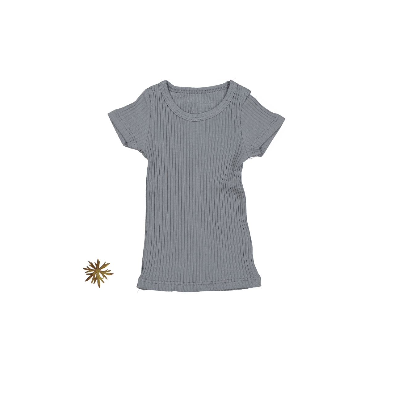 The Short Sleeve Tee - Slate Short Sleeve Tee Lovely Littles   