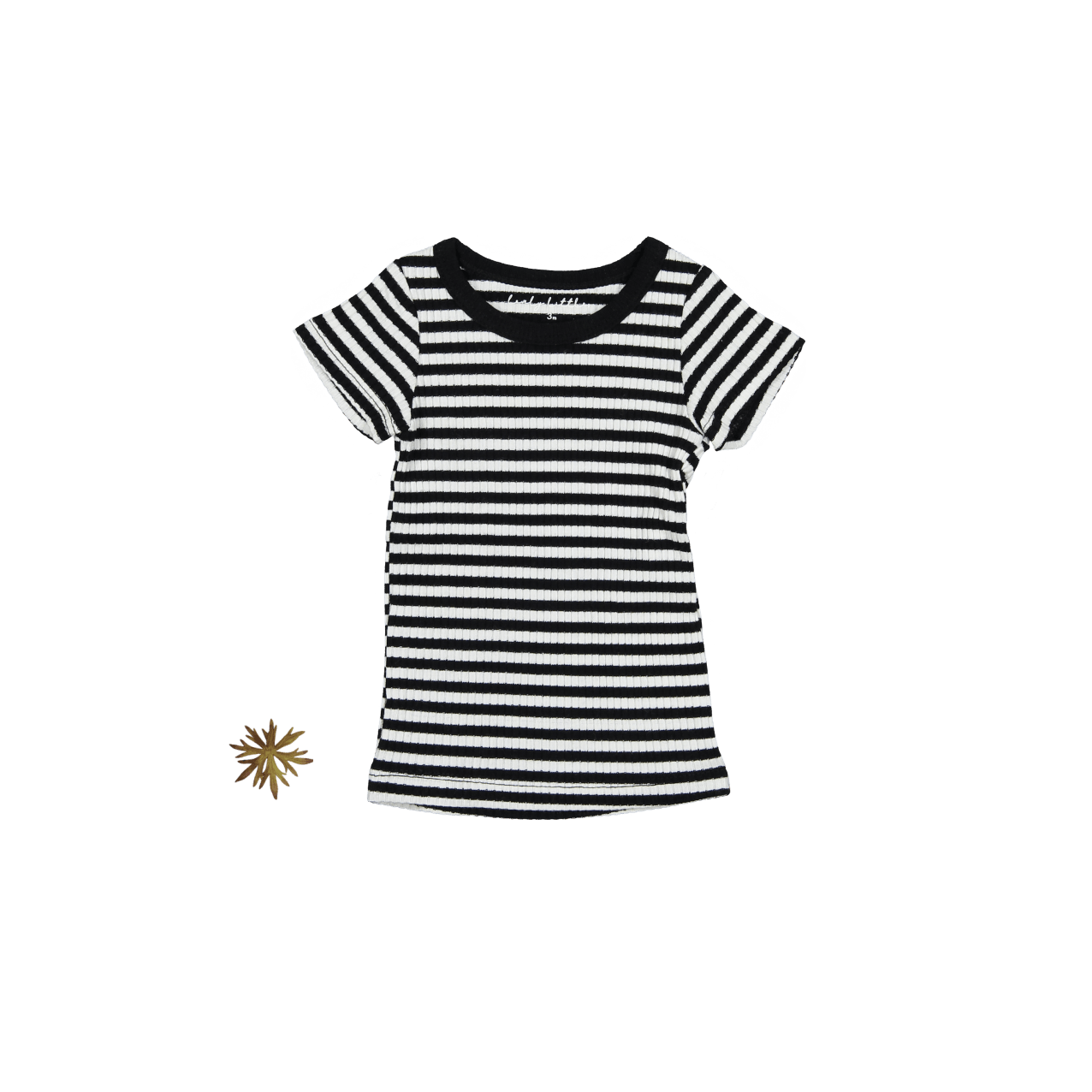 The Printed Short Sleeve Tee - Stripe