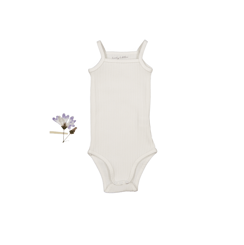 The Tank Onesie - Bone Tank Onesie Lovely Littles   