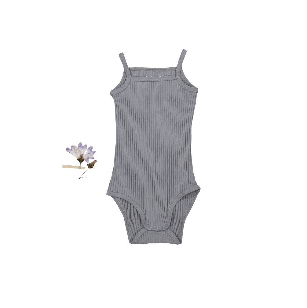 The Tank Onesie - Slate Tank Onesie Lovely Littles   