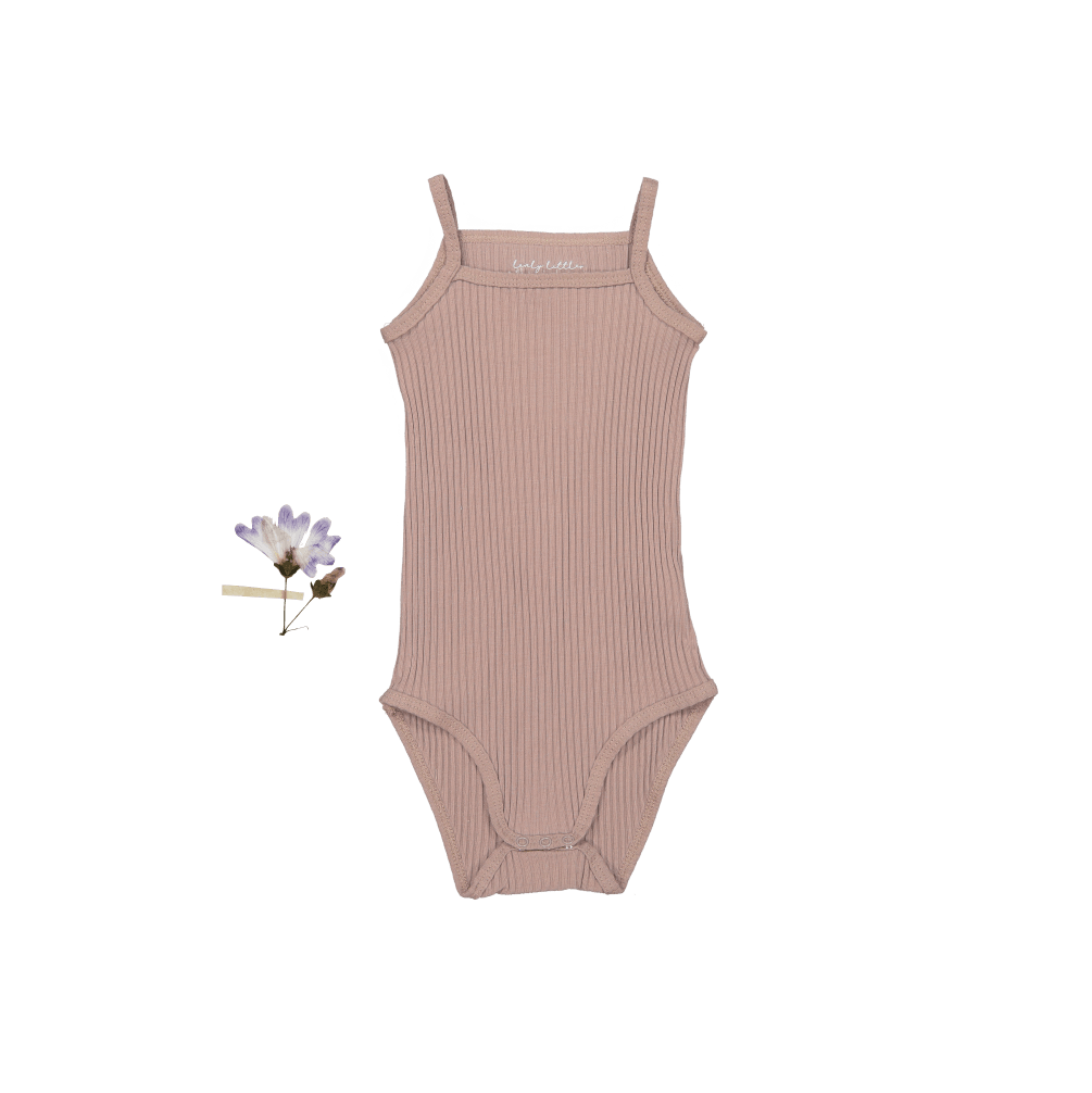 The Tank Onesie - Mauve Tank Onesie Lovely Littles   