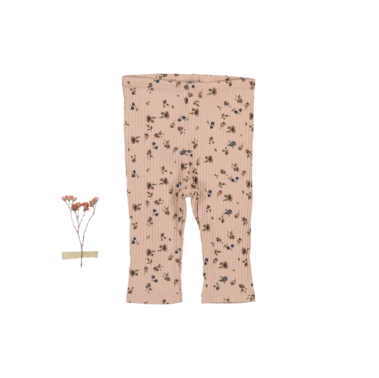 The Printed Legging - Floral Blush Leggings Lovely Littles   