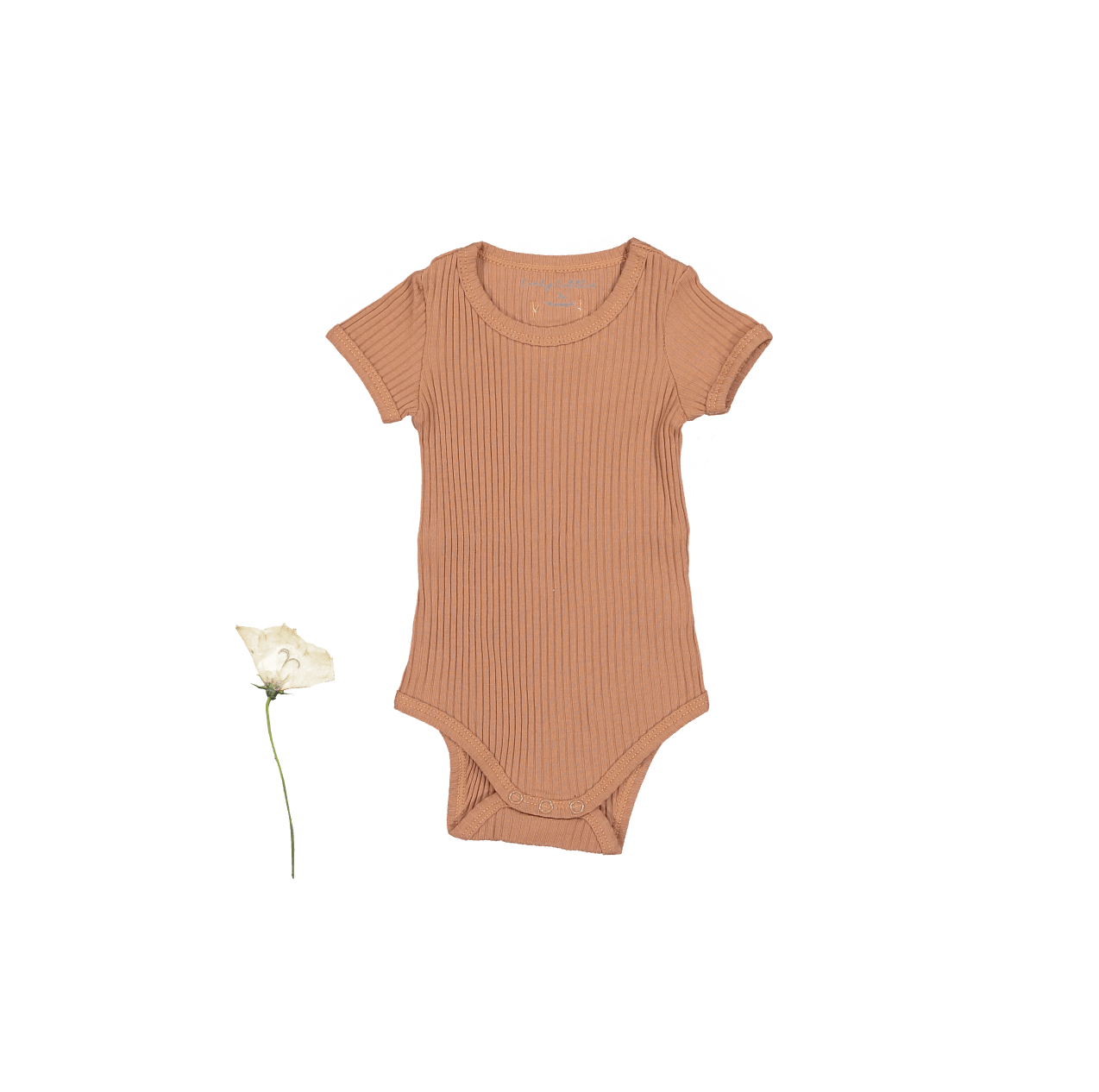 The Short Sleeve Onesie - Clay