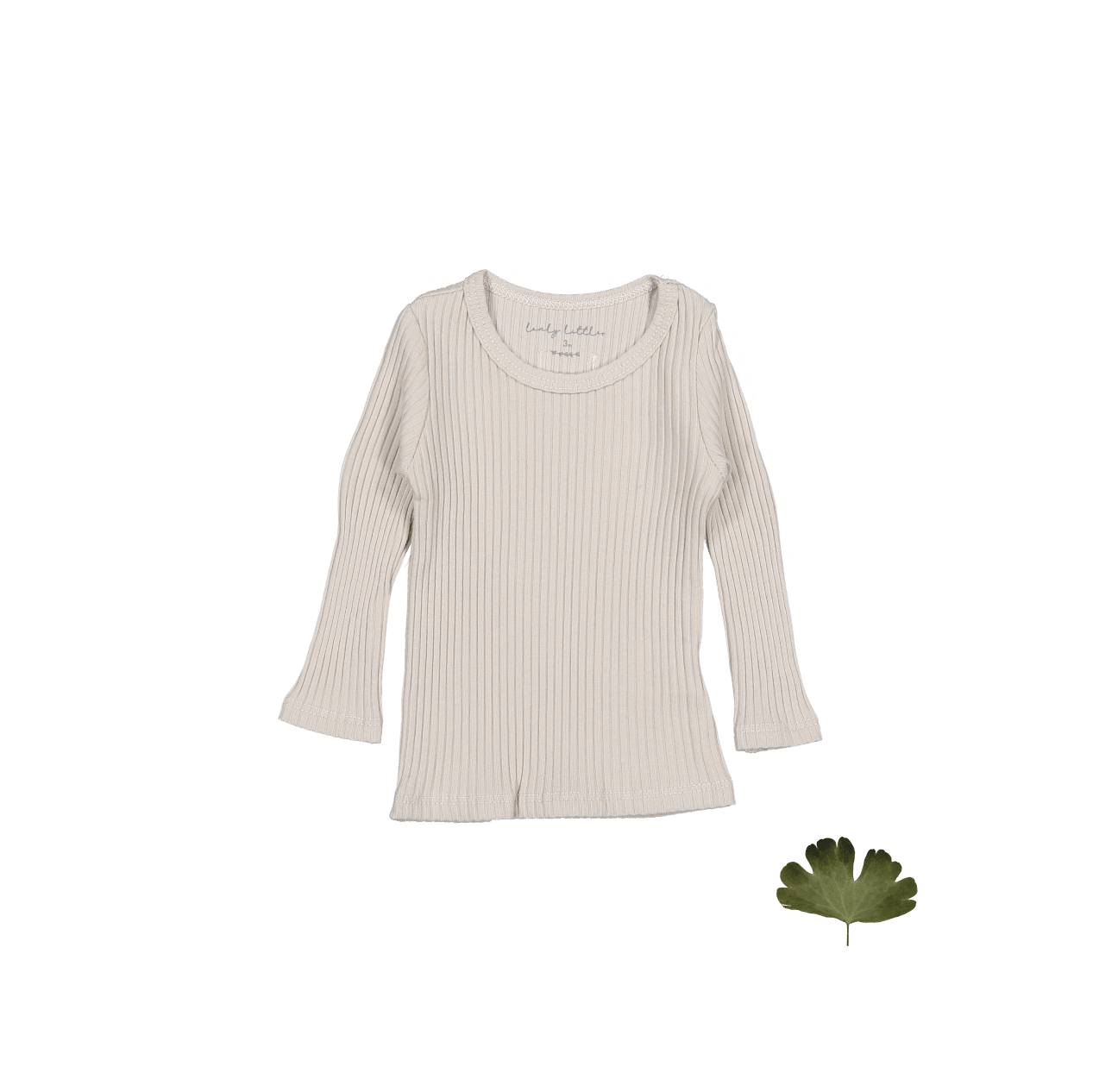 The Long Sleeve Tee - Sand Long Sleeve Tee Lovely Littles   