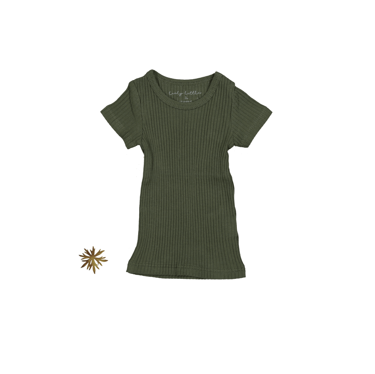 The Short Sleeve Tee - Moss Short Sleeve Tee Lovely Littles   