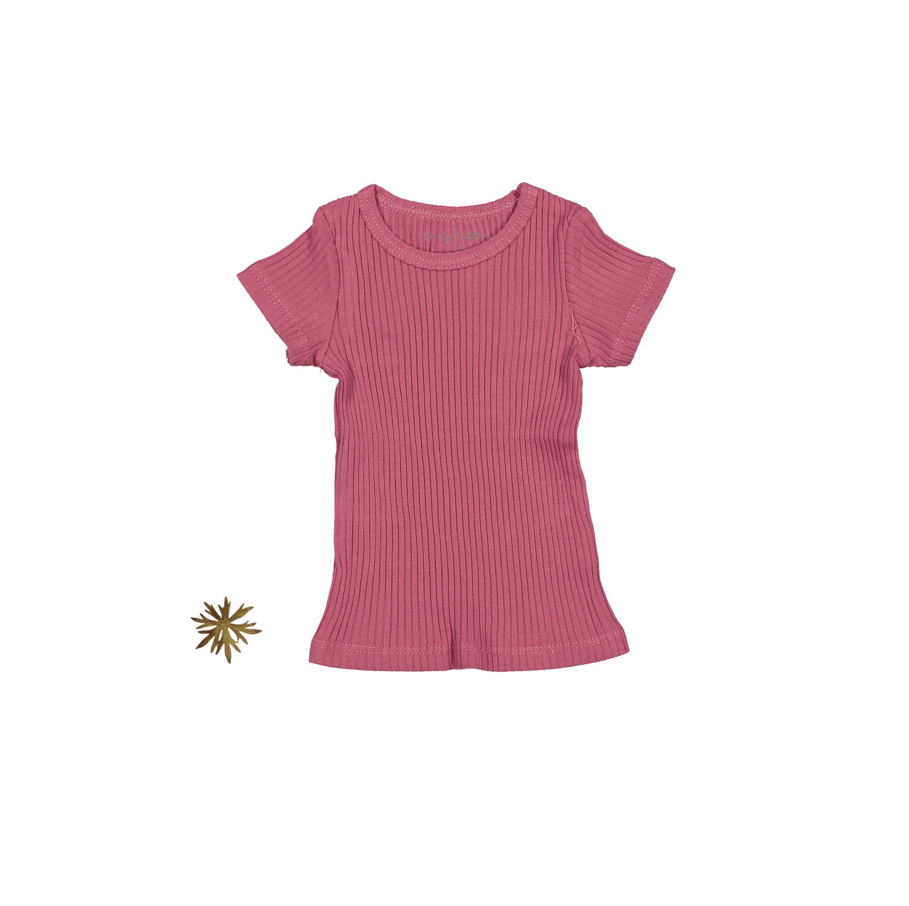 The Short Sleeve Tee - Raspberry Short Sleeve Tee Lovely Littles   