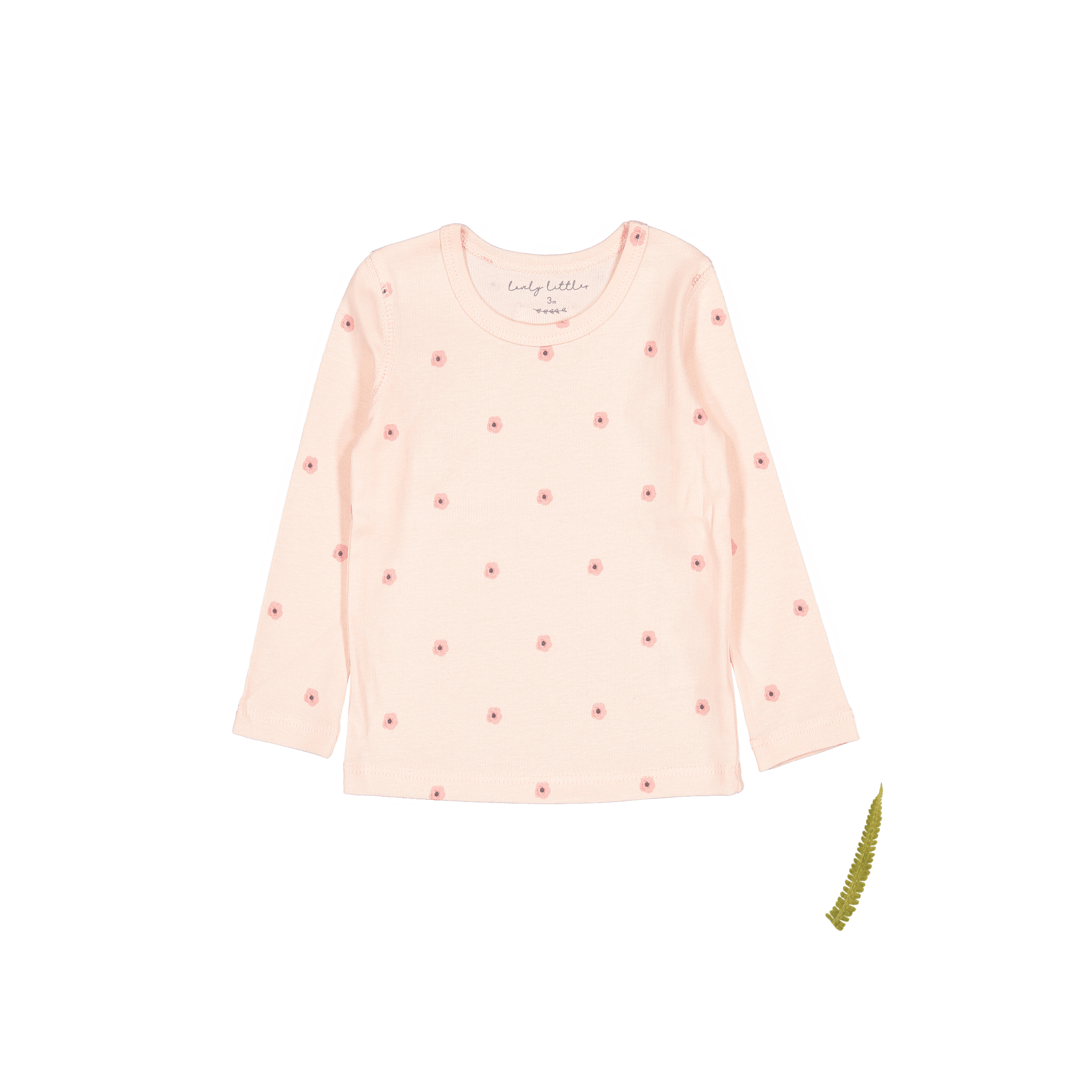 The Printed Long Sleeve Tee - Rose Flower Long Sleeve Tee Lovely Littles   