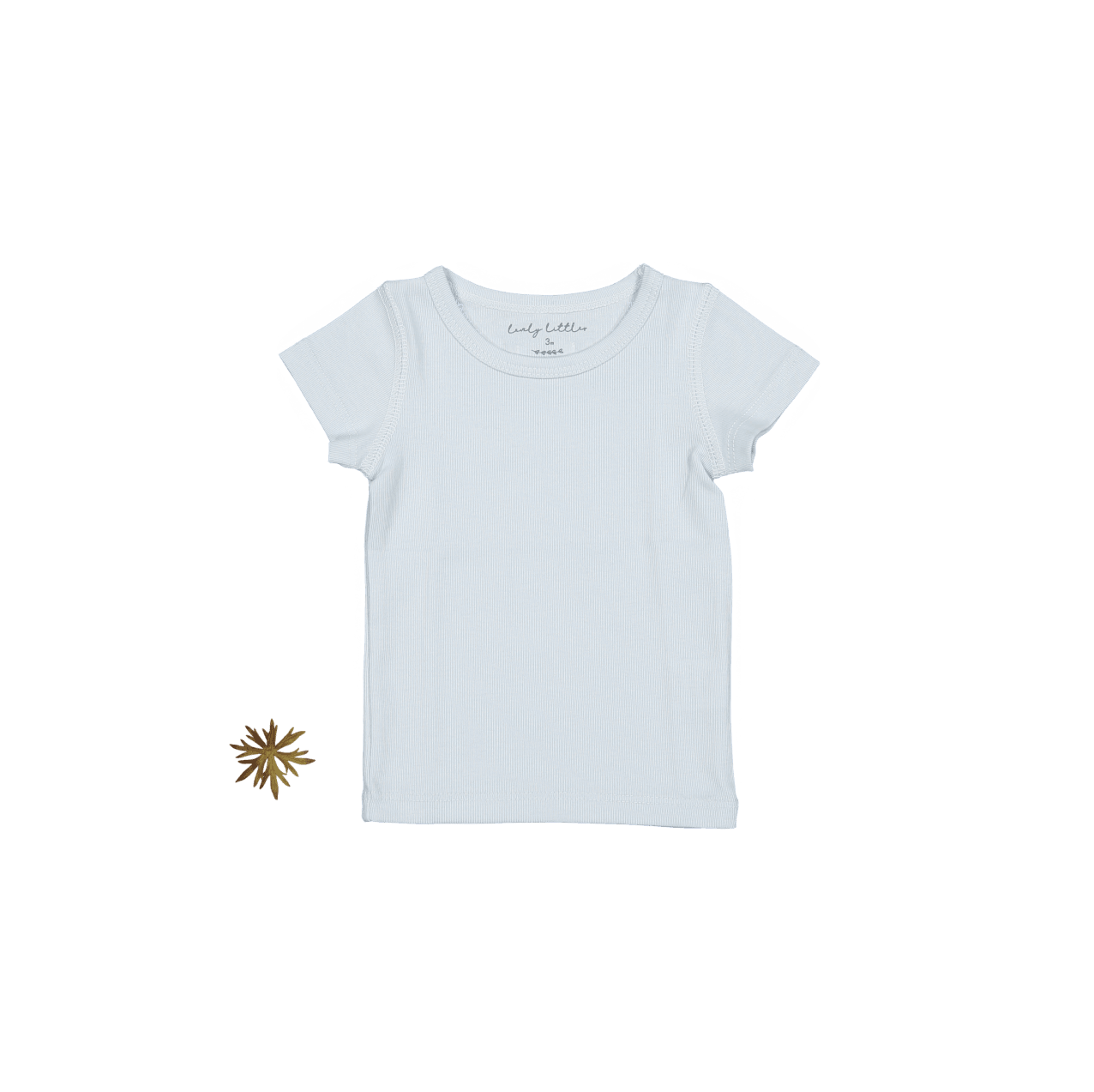 The Short Sleeve Tee - Sky Short Sleeve Tee Lovely Littles   