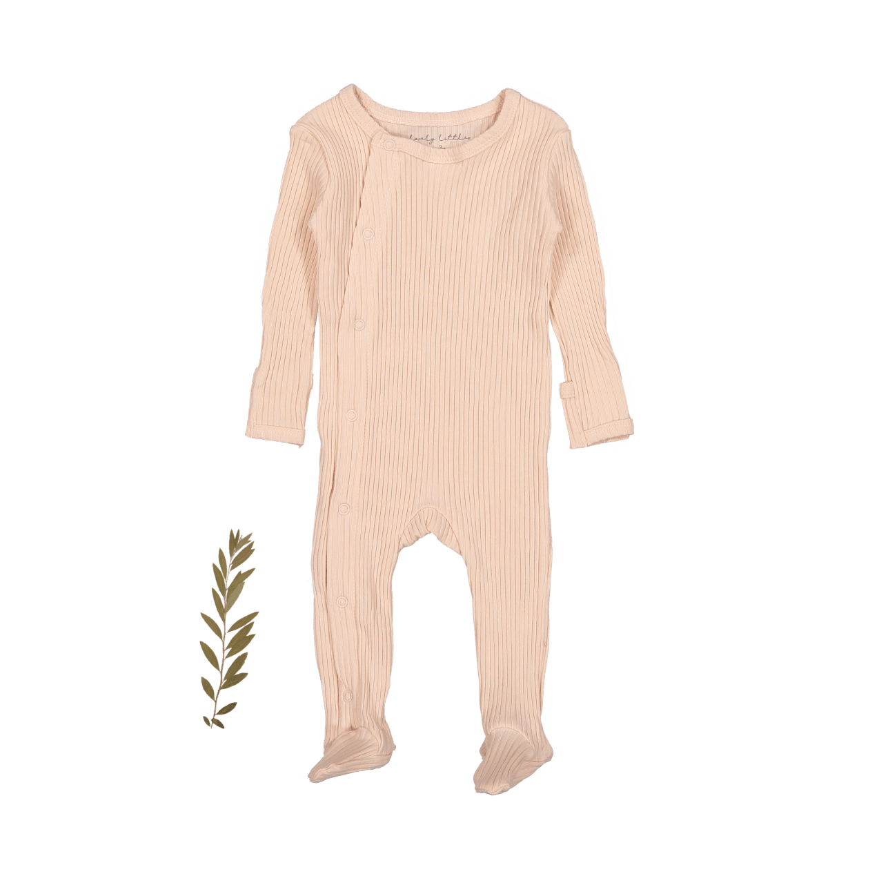 The Snap Romper - Powder Front Snap Romper Lovely Littles   