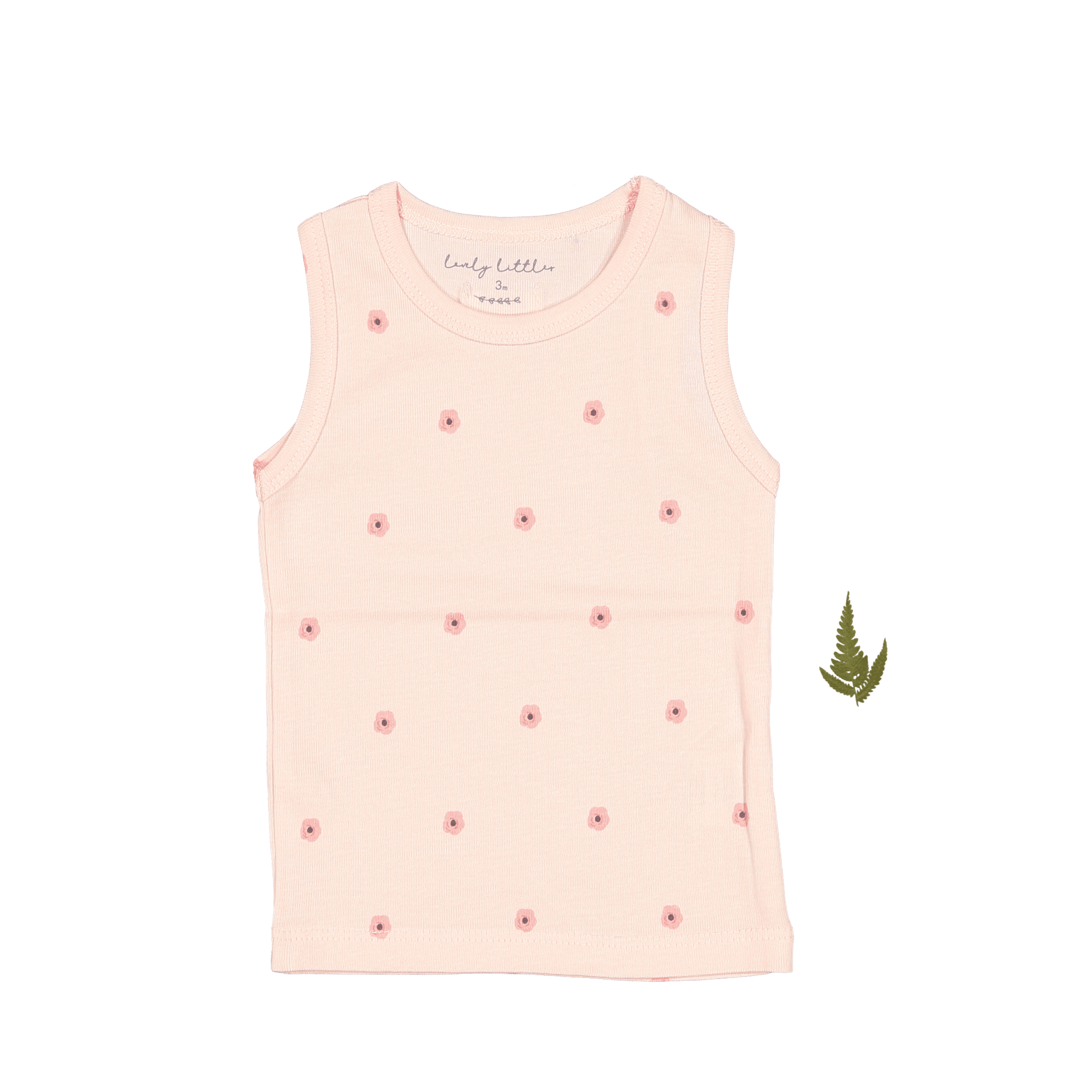 The Printed Tank - Rose Flower Tank Lovely Littles   