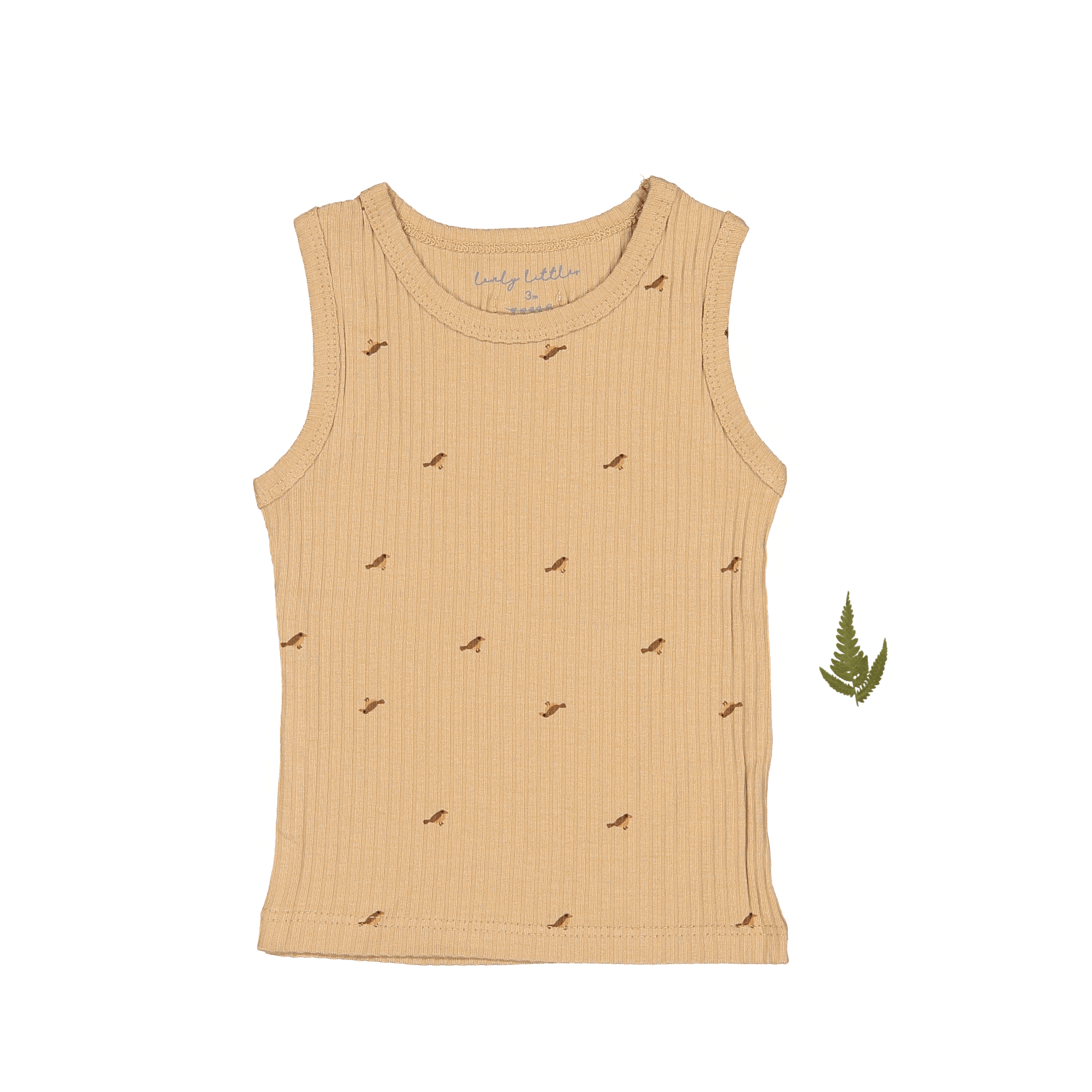 The Printed Tank - Birdsong Tank Lovely Littles   