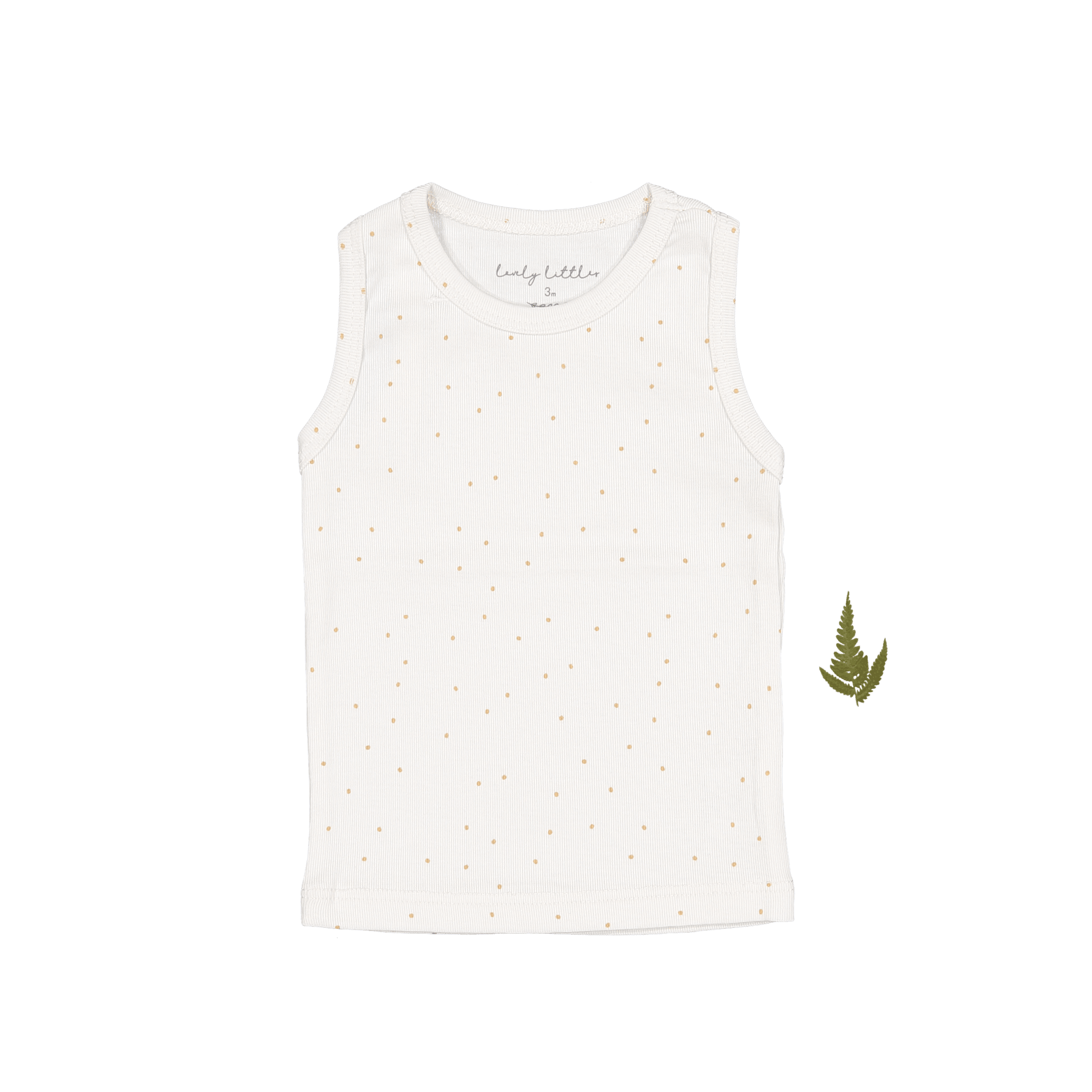 The Printed Tank - Pearl Dot Tank Lovely Littles   