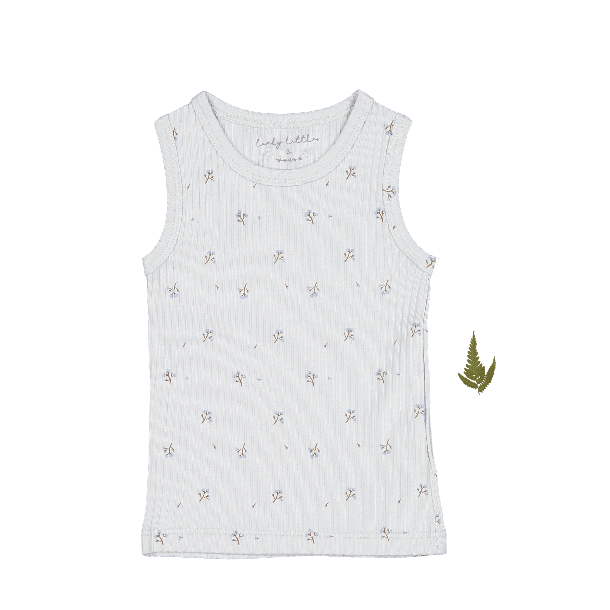 The Printed Tank - Sky Blossom Tank Lovely Littles   