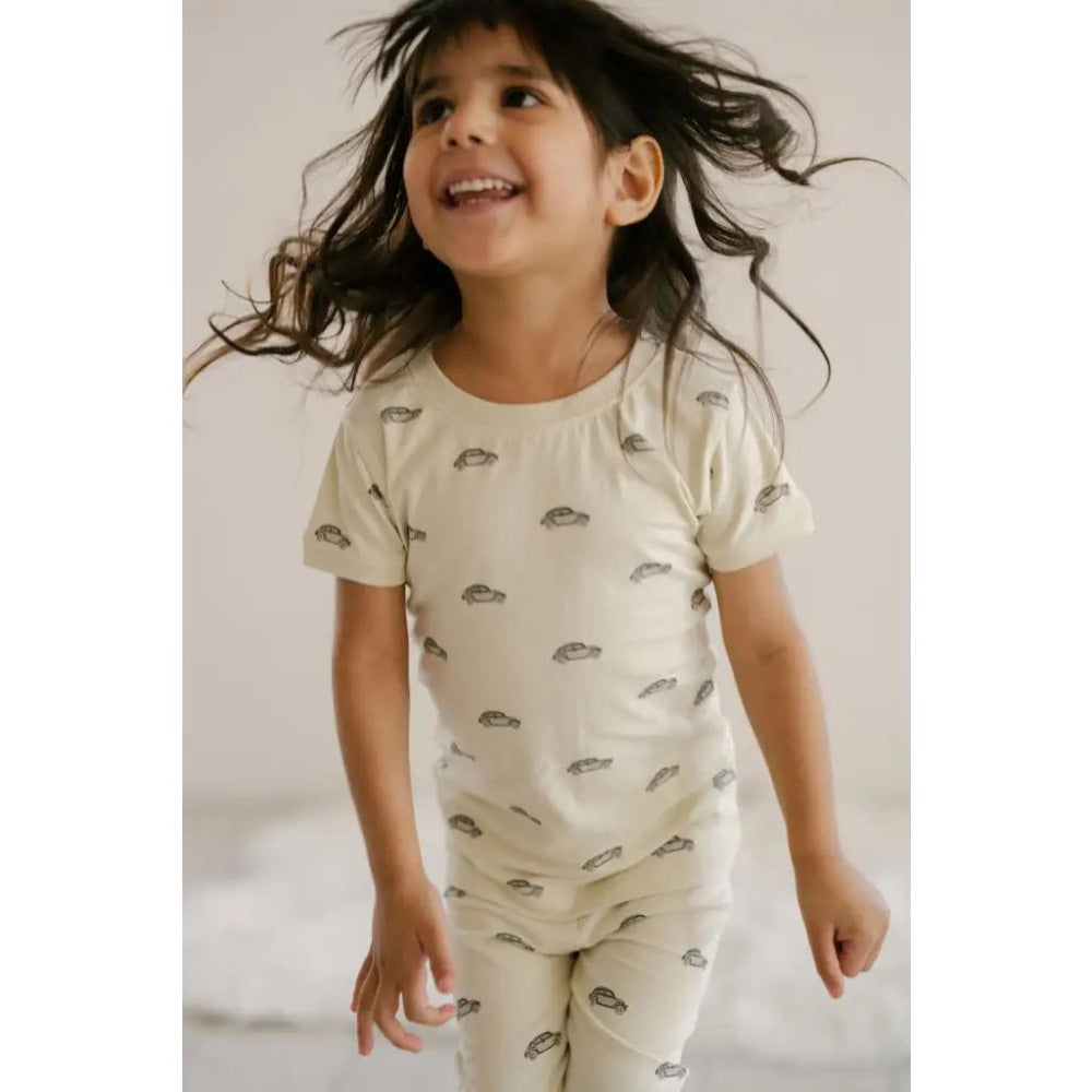 Retro Cruiser Baby Pajama Set