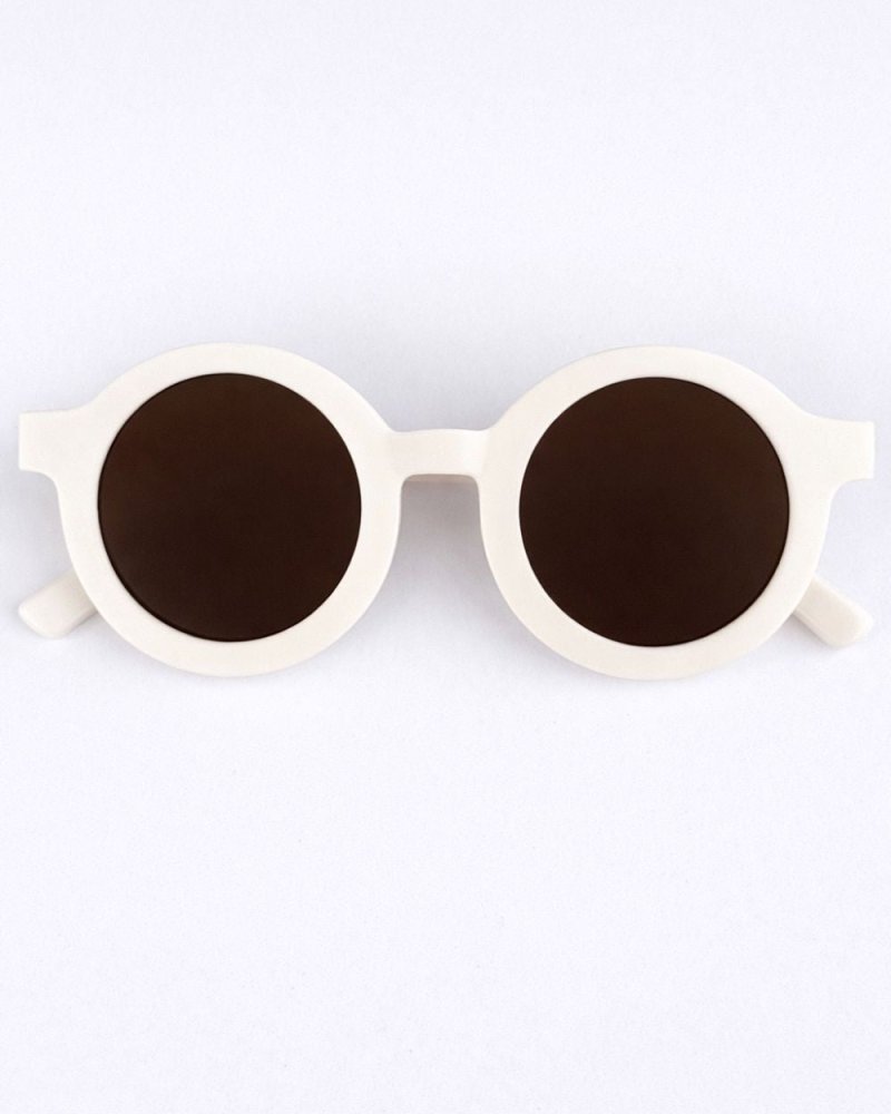 Retro Sunglasses - Ivory