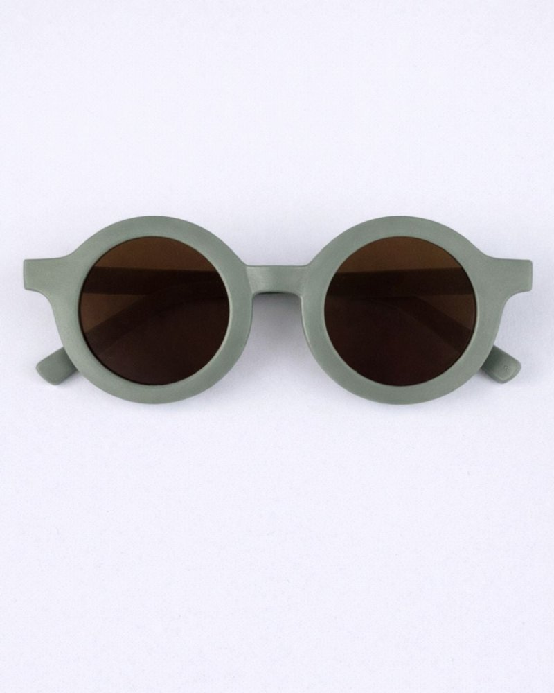 Retro Sunglasses - Smoke Sage