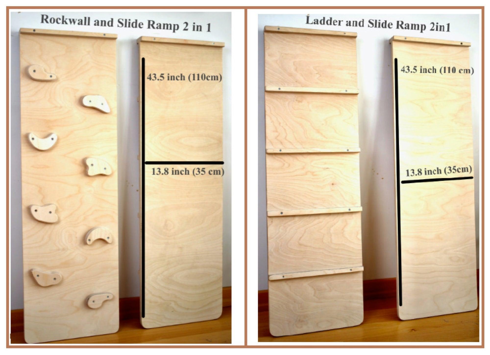 Reversible Ladder Climbing / Sliding Ramp