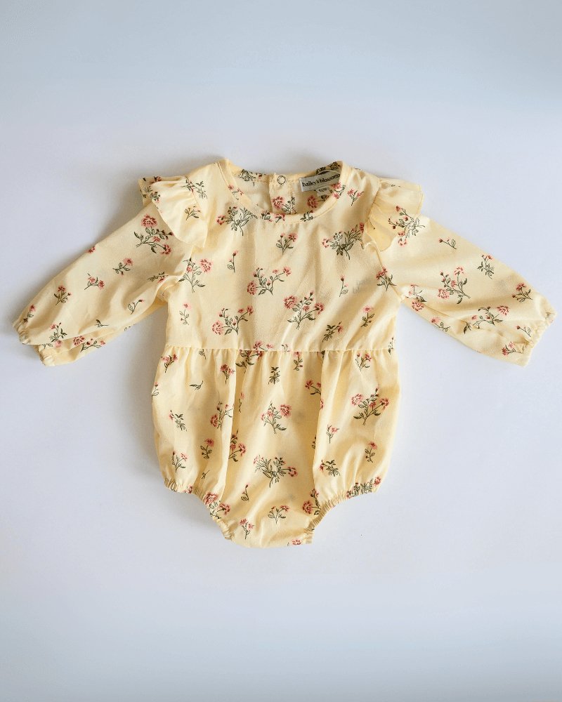 Rhodes Bubble Romper - Vintage Floral