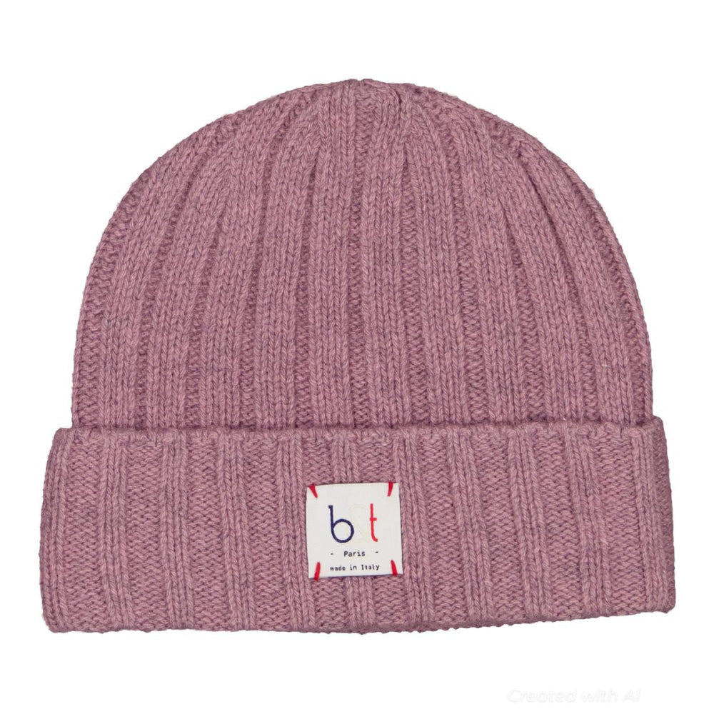 Ribbed Beanie - Pink