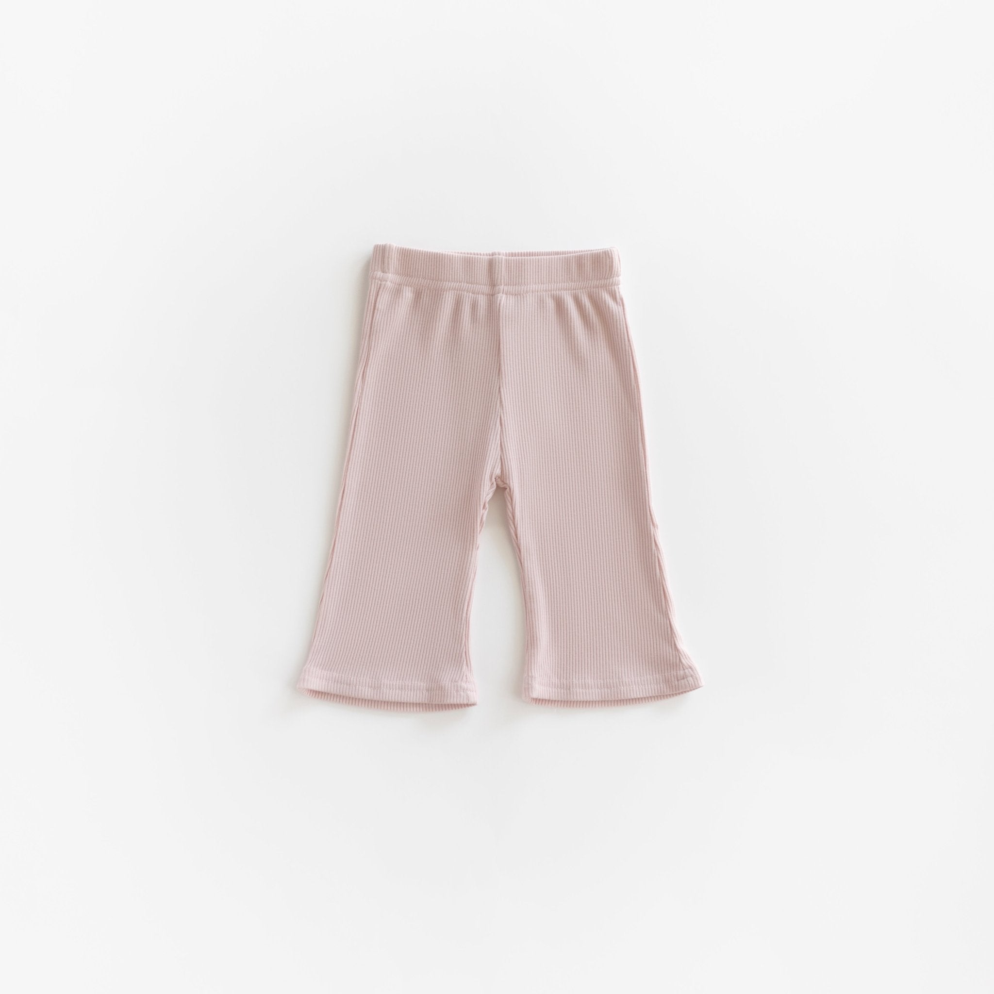 Ribbed Modal Wideleg Pant