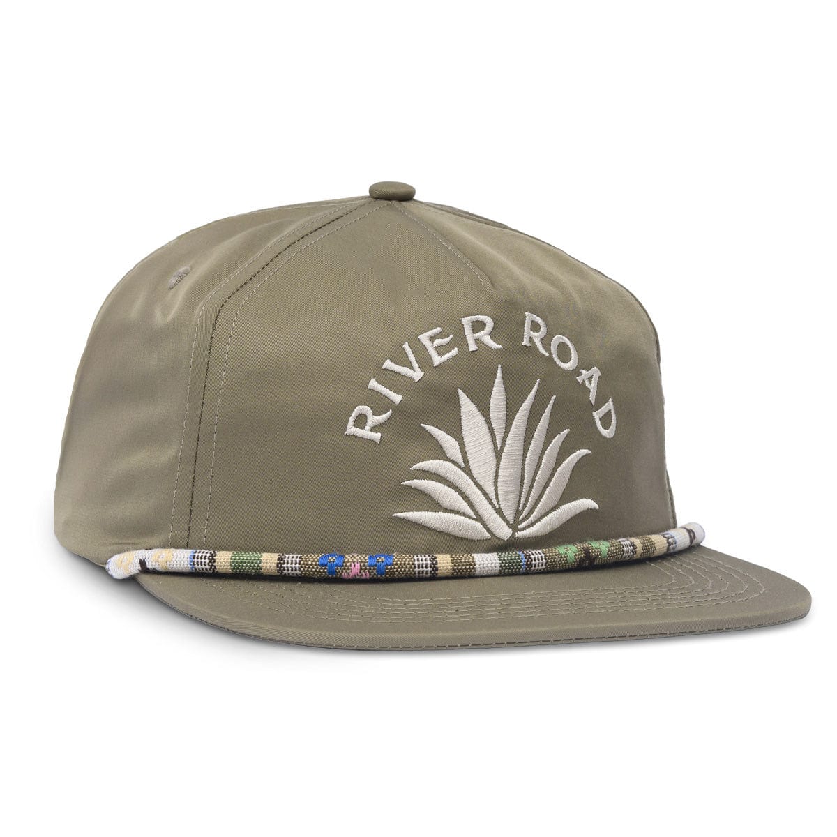 Agave Fiesta Snapback Hat | Khaki