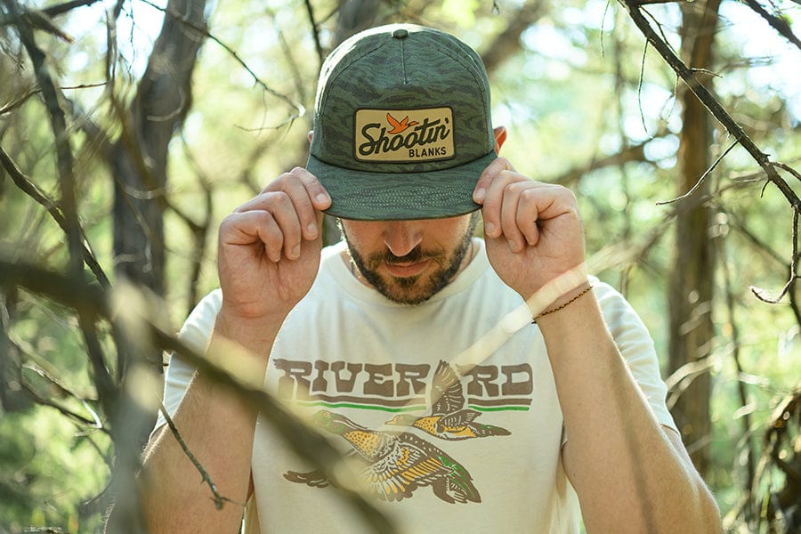 Shootin' Blanks Snapback Rope Hat | Woodland