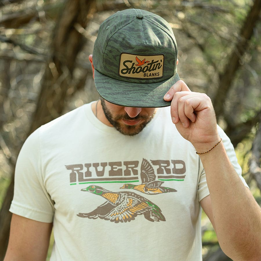 Shootin' Blanks Snapback Rope Hat | Woodland