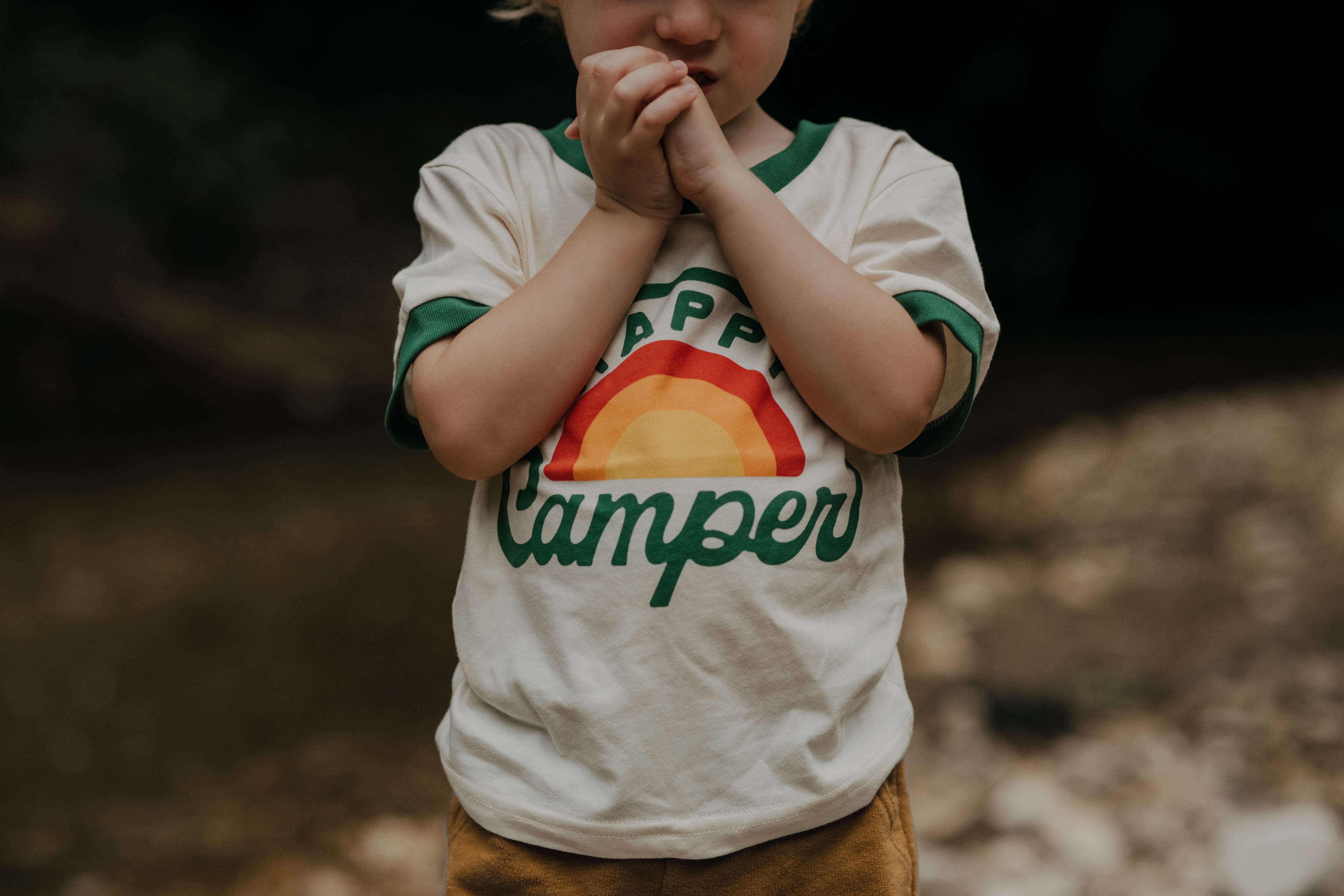 Happy Camper Vintage Ringer (Youth)