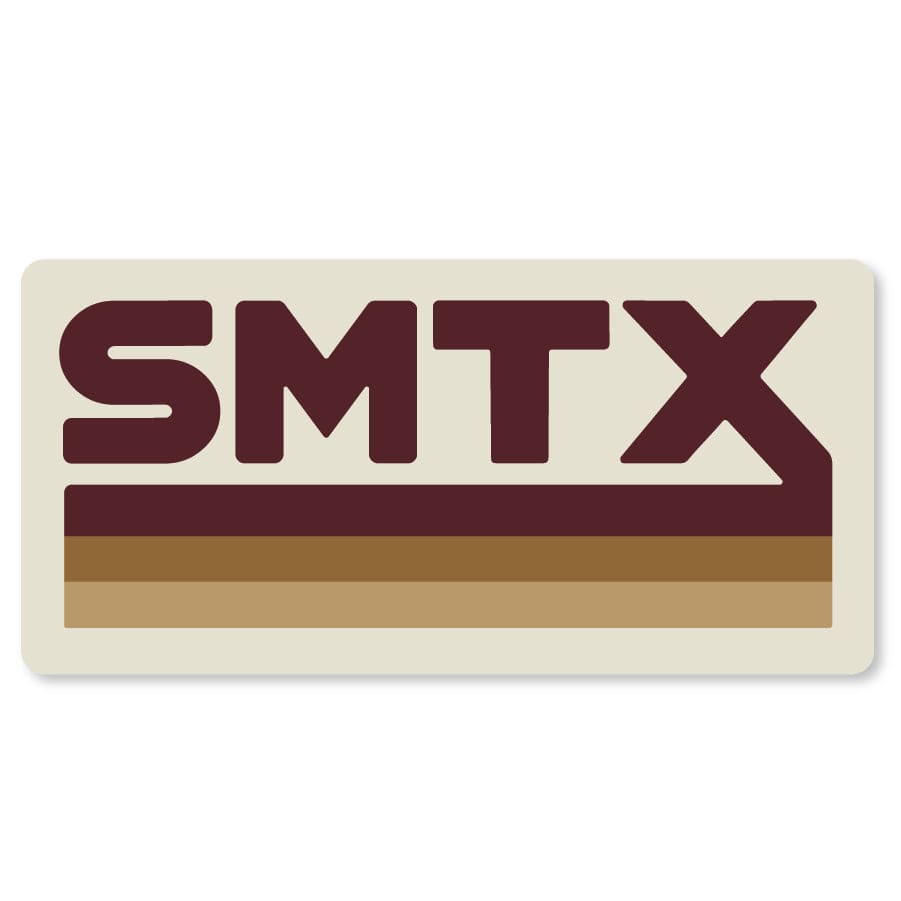 SMTX Sticker (San Marcos, Texas)