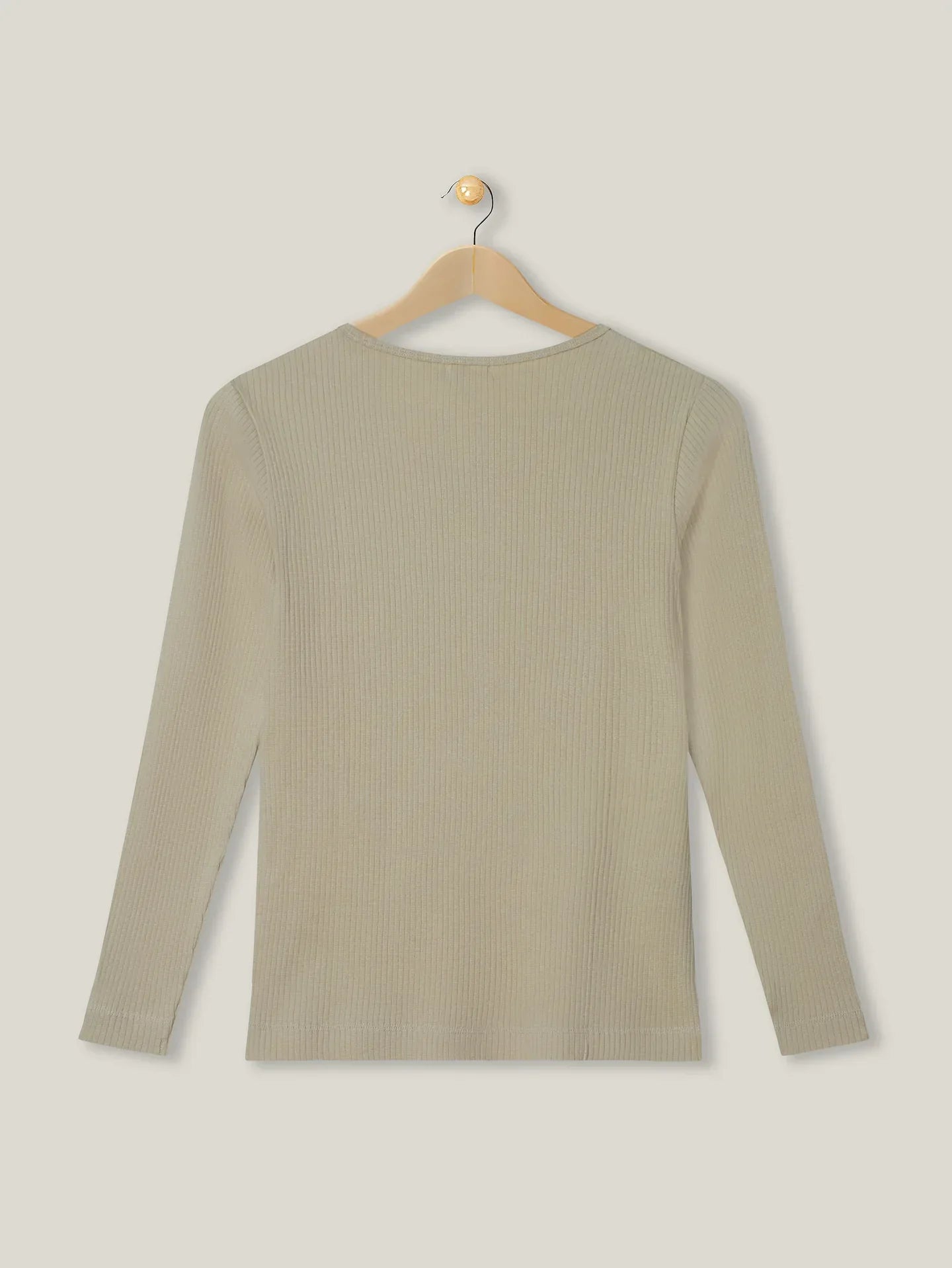 The Ribbed Top Women's - Ecru