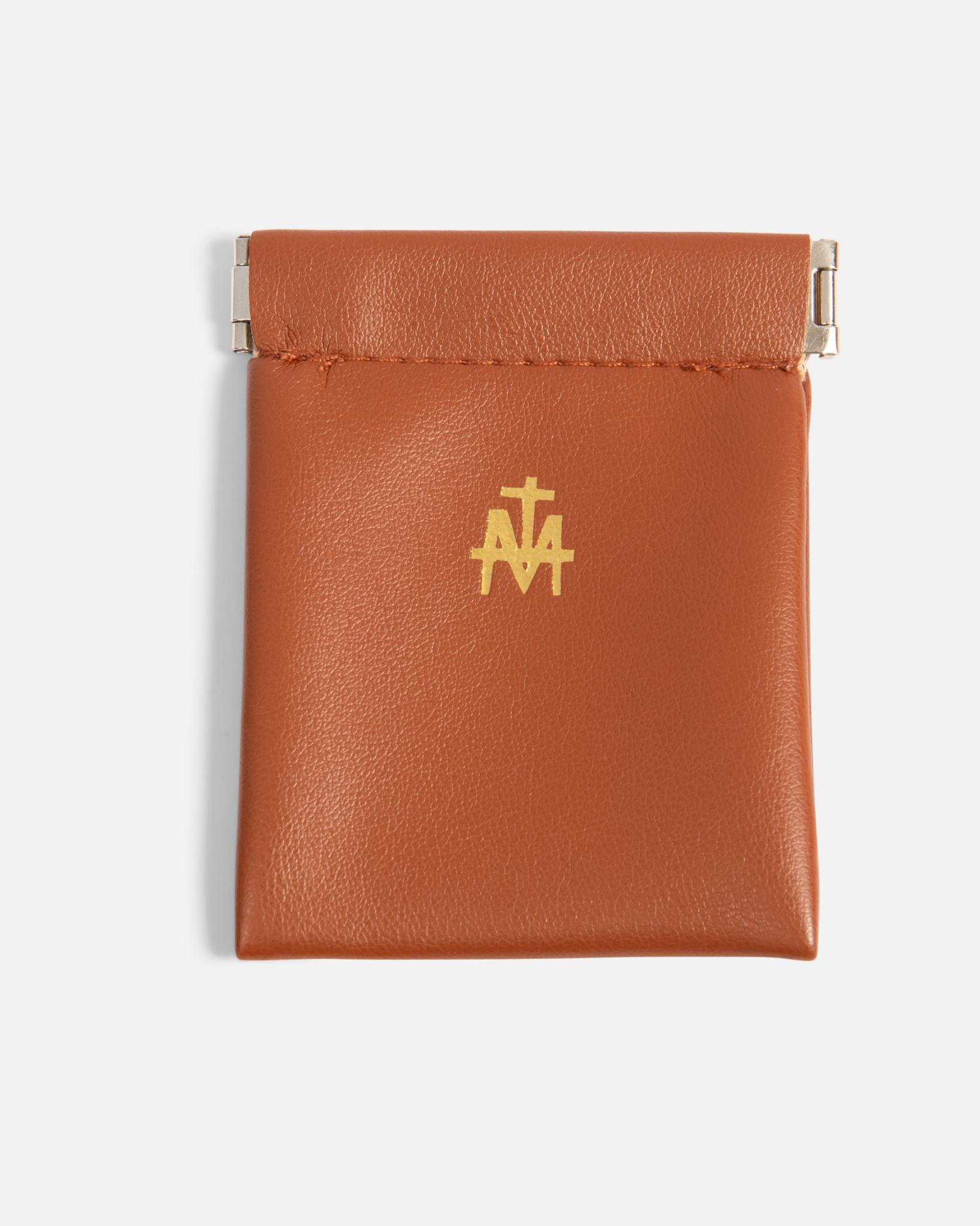 Brown Rosary Pouch
