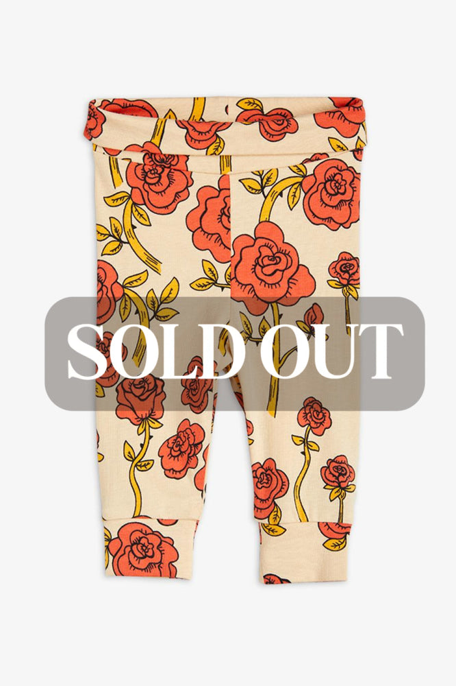Roses Aop Nb Leggings - Red